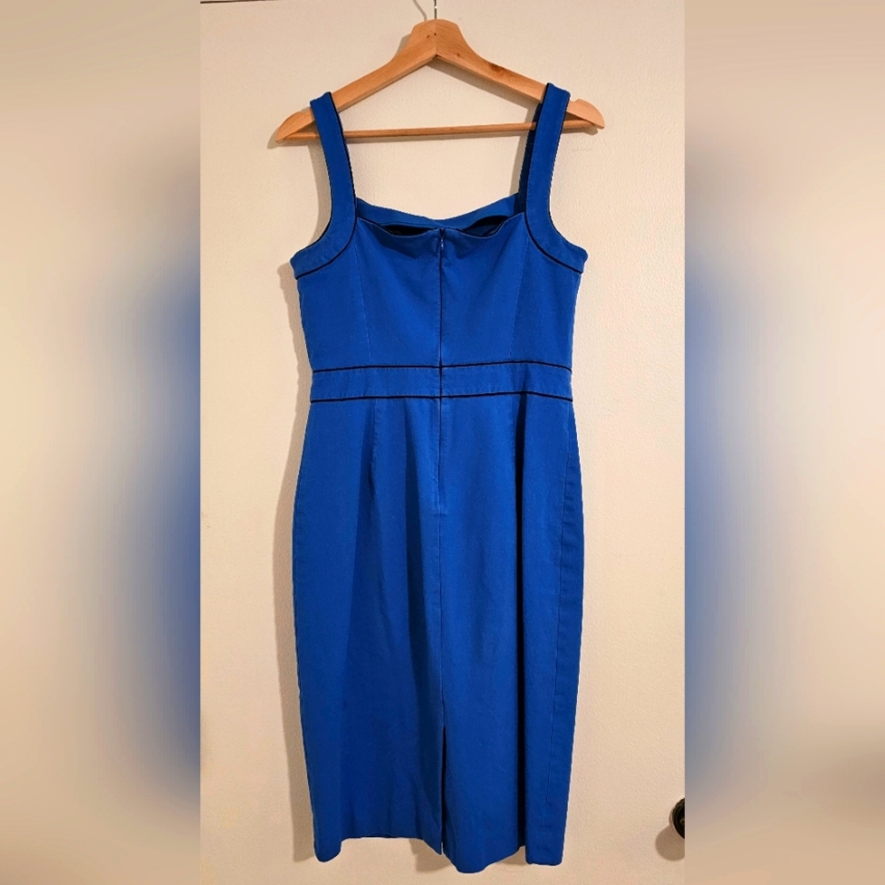 Blue dress